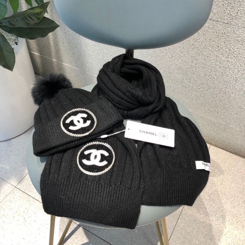 Chanel Caps Scarfs